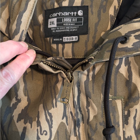 Mens NWOT camo jacket size 2xl loose fit rugged flex - Picture 9 of 9